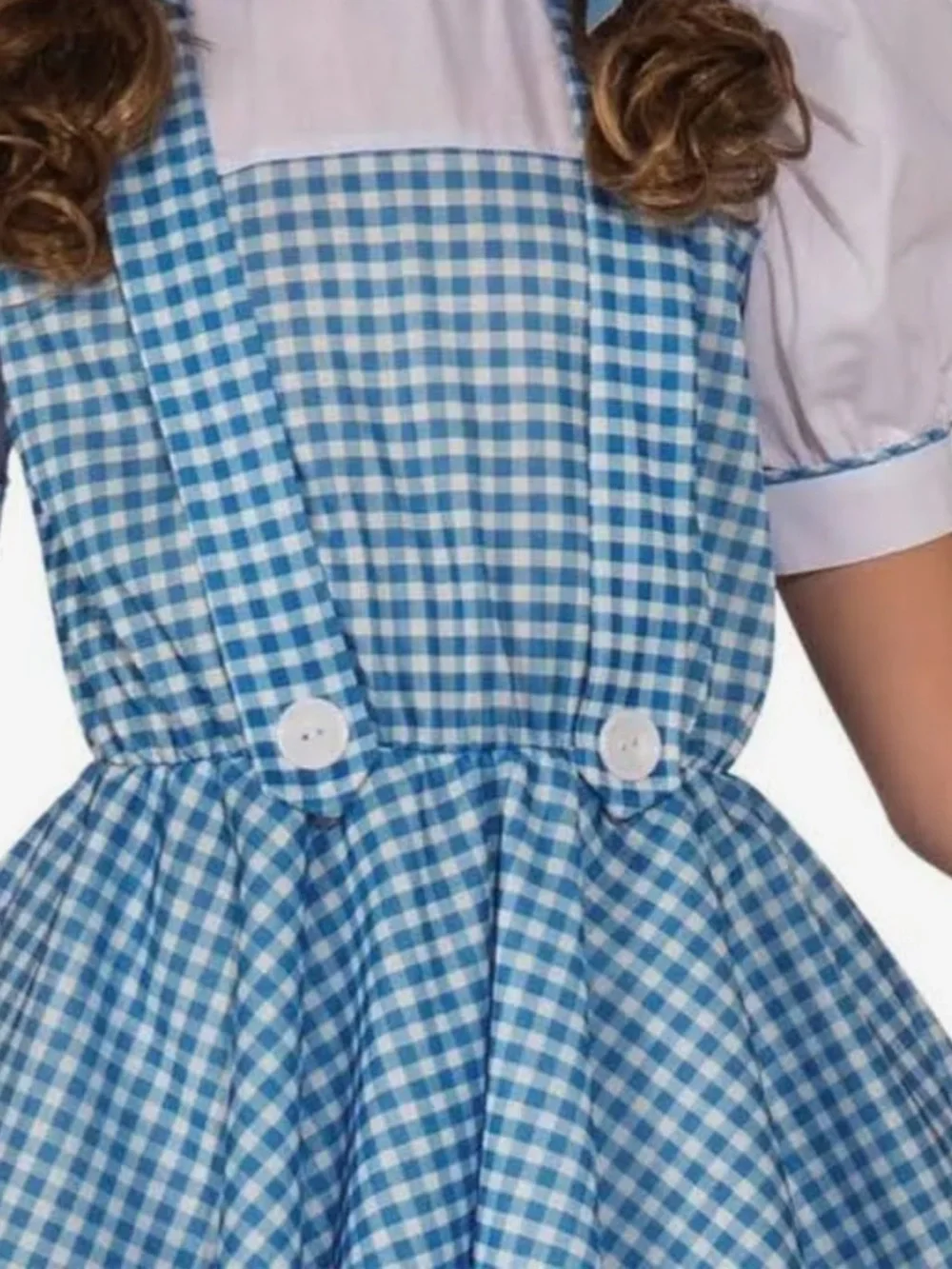 Rubie’s Wizard of Oz Dorothy Gingham Dress | Costume. Girl’s Sz-M Blue| White.